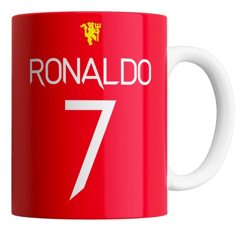 Taza De Ceramica - Cristiano Ronaldo - Manchester United