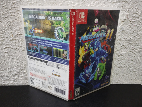 Megaman 11 Capcom Nintendo Switch Solo Caja Original Usado (Usado)