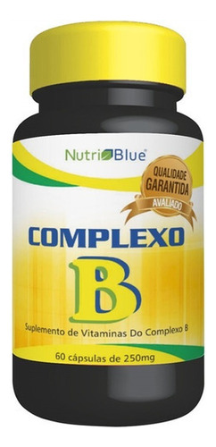 Combo 4 Complexo B Nutriblue - Cada Frasco 2 Meses De Uso