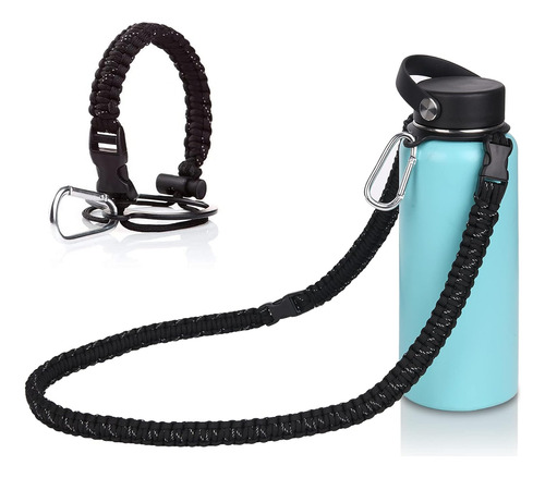 Asa De Paracord Y Correa Hombro Compatible Botellas De ...