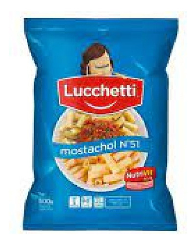 Fideos Lucchetti Mostachol 500 Grs X 13 Unidades