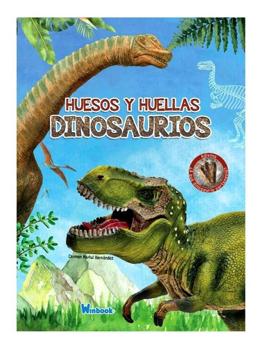Dinosaurios Huesos Y Huellas Pasta Dura/ Ilustrado Explicado | Meses sin  intereses