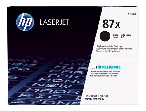 Toner Hp 87x Cf287x Original Negro M506 Mfp M527