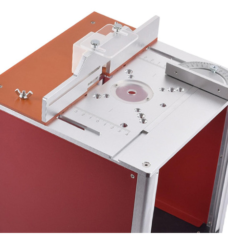 Placa De Inserción De Mesa Enrutadora De Aluminio, Banco De