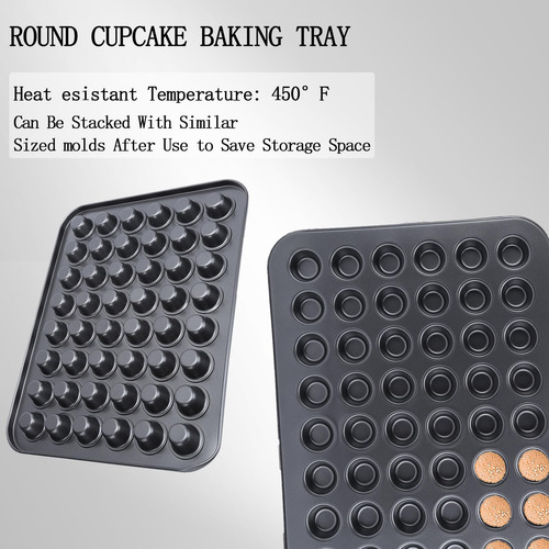 Molde De Cupcake Redondo Lhgwat, Mini Molde De Magdalenas,