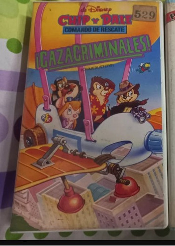 Chip Y Dale Cazacriminales . Vhs