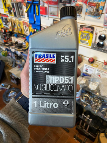 Liquido De Freno Dot 5.1 No Siliconado Frasle X 1 Litro