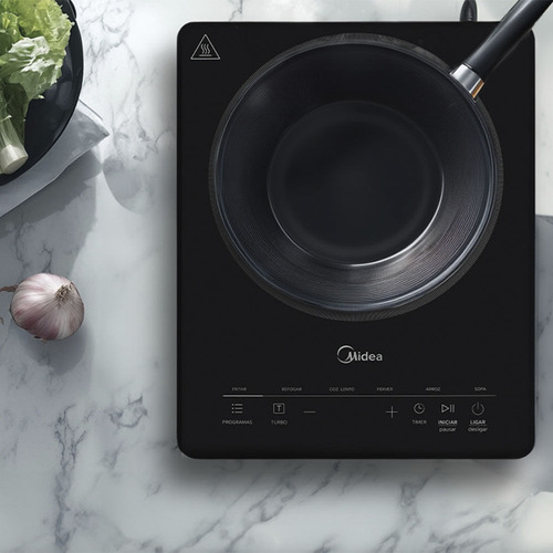 Cooktop 1 Boca Indução Portátil Even Pro Midea
