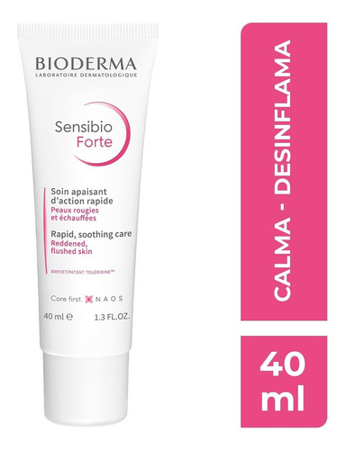 Bioderma Sensibio Forte Crema 40 Ml Piel Sensible Sensible