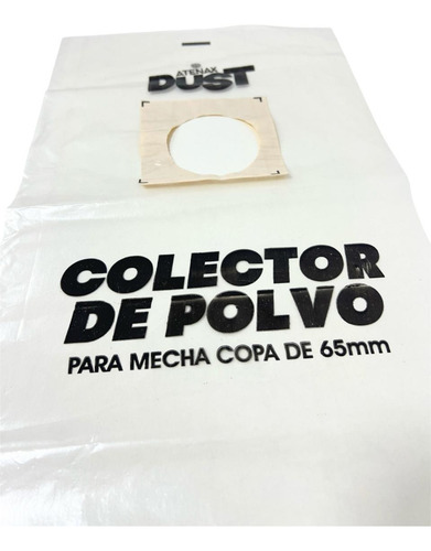 Colector De Polvo Para Mecha Copa De 65mm.