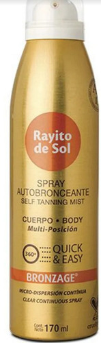 Autobronceante Rayito De Sol Aerosol