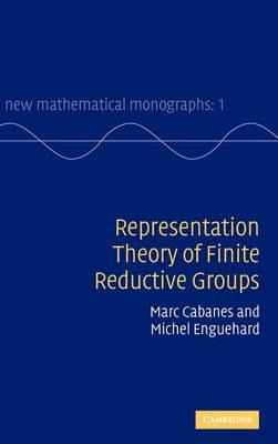Libro Representation Theory Of Finite Reductive Groups - ...