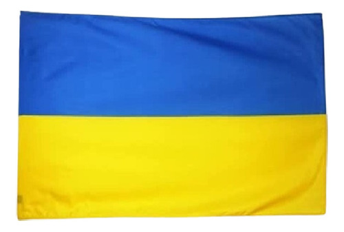 Bandera Ucrania Reforzada 150 X 250 Cm