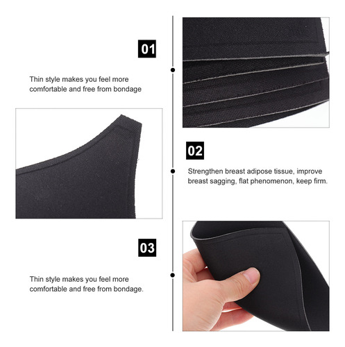 5 Pares De Almohadillas Para El Pecho, Cojines Para El Pecho
