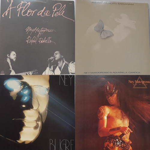 Ney Matogrosso 13 Discos Vinil Lp Coleção Pop Rock Samba Top