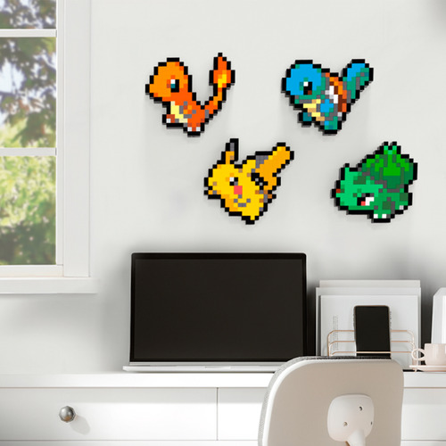 Mega Pokémon Construção Pixel Art Pikachu Hth74 - Mattel