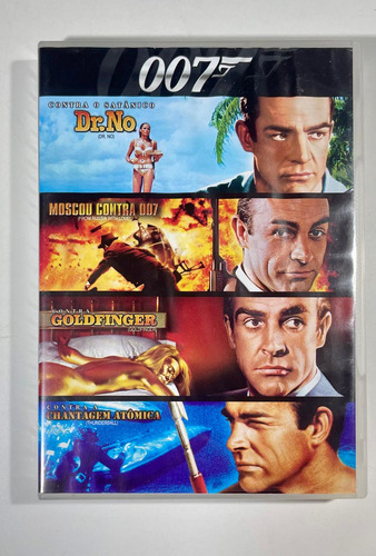 Coleção 007 James Bond 22 Dvds Edição Comemorativa 50 Anos