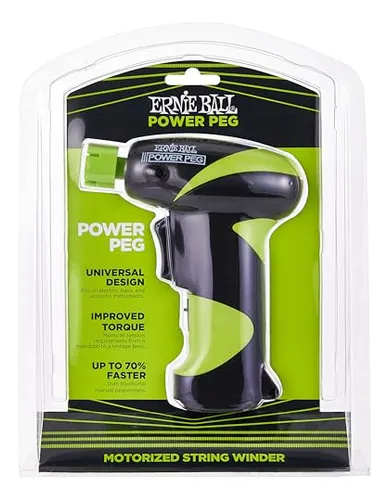 Ernie Ball Power Peg - Enrollador De Cuerdas (p04118)
