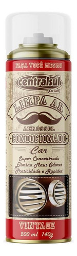 Limpa Ar Condicionado Men Vintage Centralsul 200ml