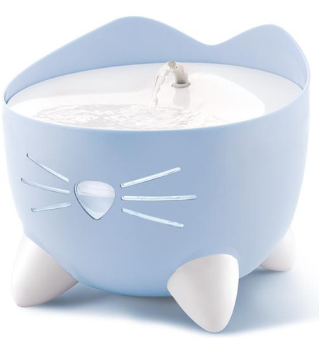 Catit Pixi Fuente Bebedera Para Gato 2.5lts, Color Celeste