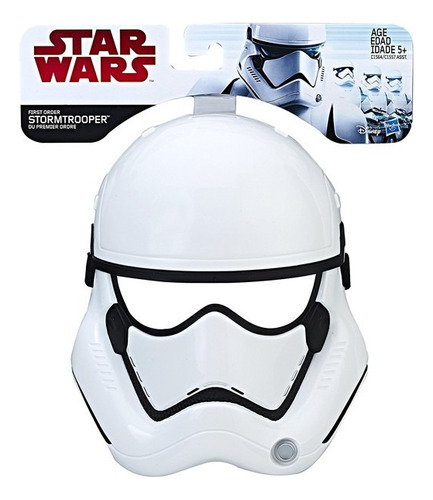 Máscara Stormtrooper Primera Orden, El Último Jedi Star Wars
