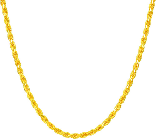 Kxj Collar De Cadena De Cuerda Trenzada Con Corte De De De 2