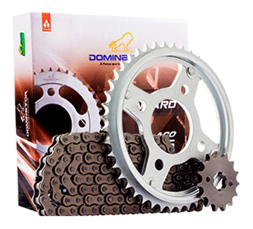 Kit Relação Fan 125 09-13 43d/14d 116h  - Dominator