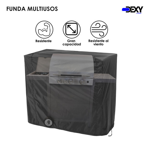 Funda Cubierta Protectora Para Asador Exterior Multiusos