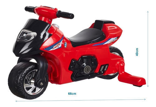 Imagen 2 de 2 de Moto Montable Para Niño De 1 A 3 Años Con Sonidos Y Luces
