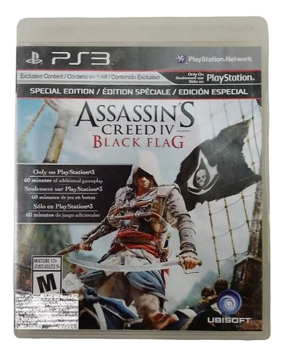 Assassins Creed Iv Black Flag Ps3 Físico 100% Original (Reacondicionado)
