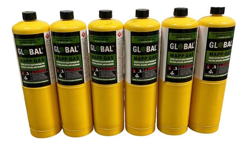 Gas Mapp Pack 6 Unidades Marca Global