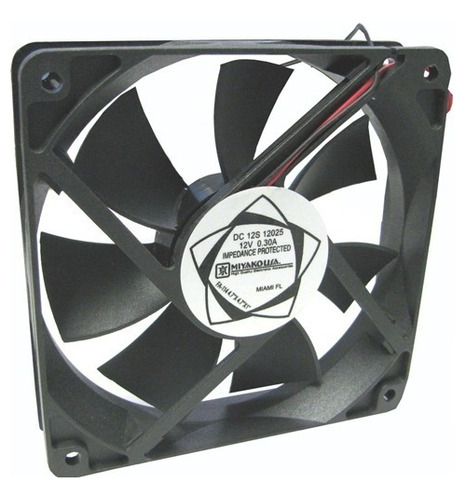 Fan Cooler O Ventilador Miyako-usa Fa-114 4.7x4.7x1 12vdc