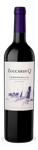 Vino Zuccardi Q Tempranillo X6 Un. De Familia Zuccardi
