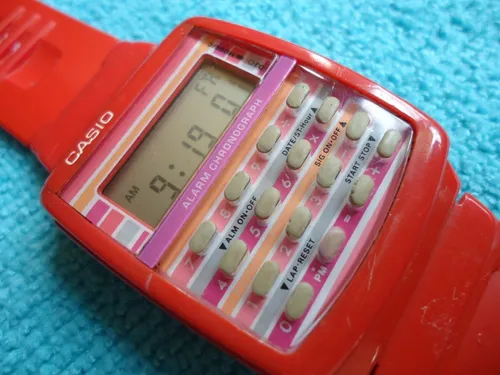 Reloj casio rojo mujer hotsell