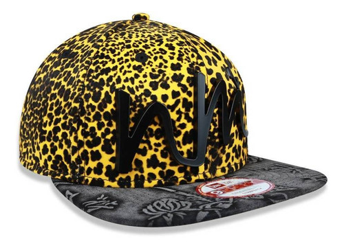 Boné New Era 9fifty Original Fit Mc Guimé Aba Reta Amarelo
