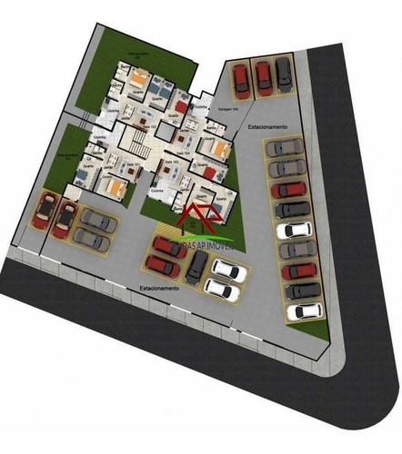 Imagem 4 de 9 de Apartamento De 02 Quartos No Caiçaras! - 2227