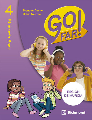 Go Far! 4 Student's Region Murcia, De Aa.vv. Editorial Richmond, Tapa Blanda En Inglés