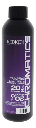  Revelador Chromatics 20 Vol Aceite En Crema, 237 Ml Redken Tono 0