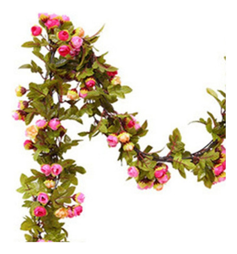 Decoración De Techo Suspendida, Follaje De Rosas Artificiale