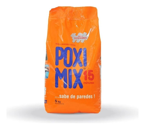 Poximix Mezcla Adhesiva 1,25kg Base Yeso Interior O Exterior