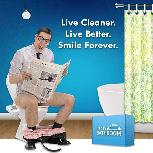 Imagen 7 de 7 de Bidet Para Inodoro Con Lavado Trasero Y Frontal Ajustable