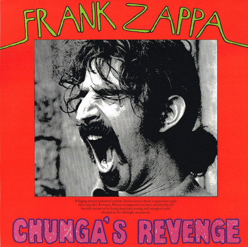 Frank Zappa Chunga's Revenge Vinilo Nuevo  Musicovinyl
