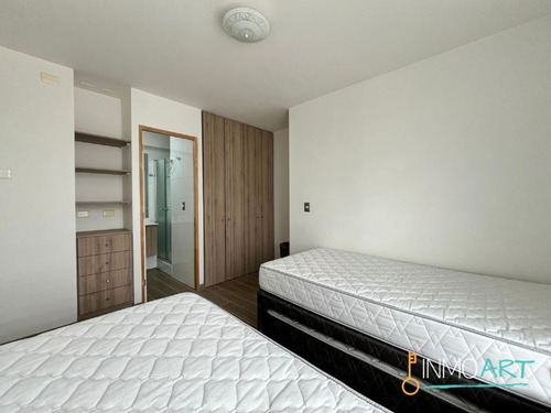 Departamento En Arriendo De 1 Dorm + Est En Edif Gaia Te