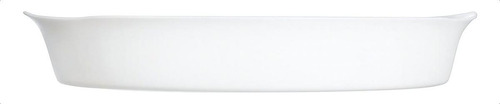 Molde para hornear Luminarc Smart Cuisine de vidrio templado blanco de 2,2 litros