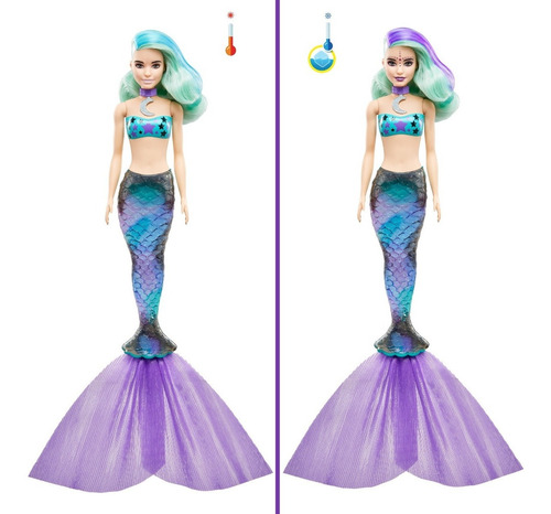 Barbie Color Reveal Sirena-mermaid Series-mattel-tma+
