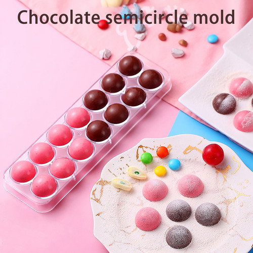 Molde Semicircular S 9004 Para Chocolate Con Forma De Cielo