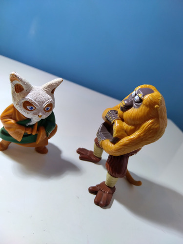 Juguetes Maestro Shifu Y Maestro Mono (kun Fu Panda) (Usado)