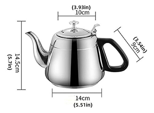 K De Acero Inoxidable Hervidor De Agua De 1 5 L Con Colador