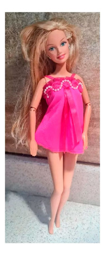 Hermosa Muñeca Barbie 1998 Rubia Con Pecas Carne Y Hueso (Usado)