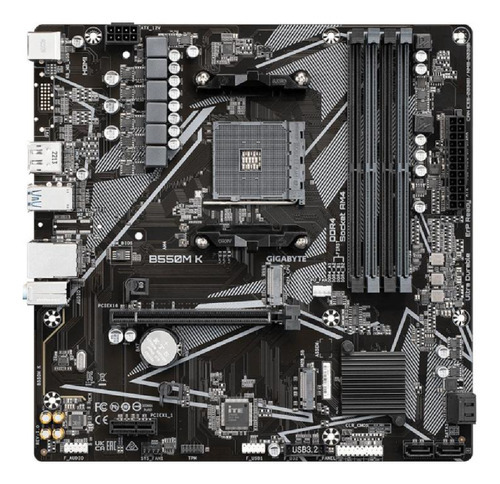 Placa Madre Gigabyte B550m K Amd Am4